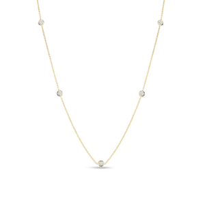 DIAMONDS BY THE INCH 5 STATION NECKLACE