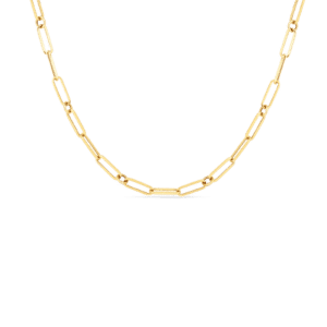 FINE PAPERCLIP LINK  17″CHAIN