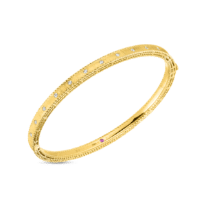 PRINCESS DIAMOND SATIN BANGLE