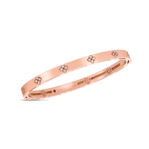 LOVE IN VERONA NARROW WIDTH DIAMOND ACCENT BANGLE