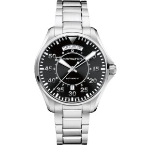 Khaki Aviation Pilot Day Date Auto