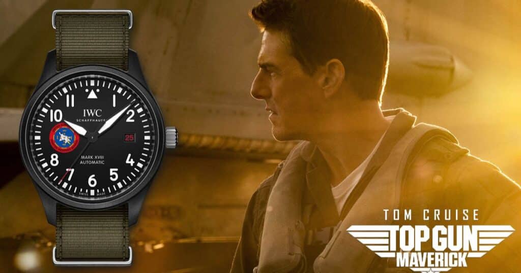 2. IWC Schaffhausen Pilot’s Watch in Top Gun (1986)