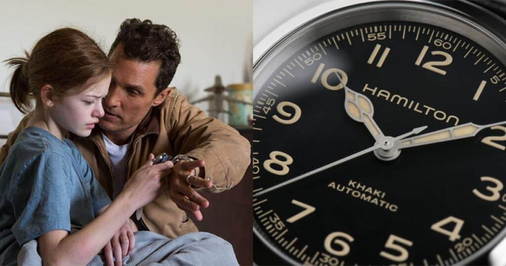 3. Hamilton Khaki Field in Interstellar (2014)