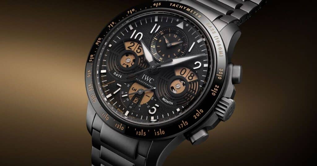 Montre d’Aviateur Performance Chronographe Calendrier Perpétuel Date-Mois Digital